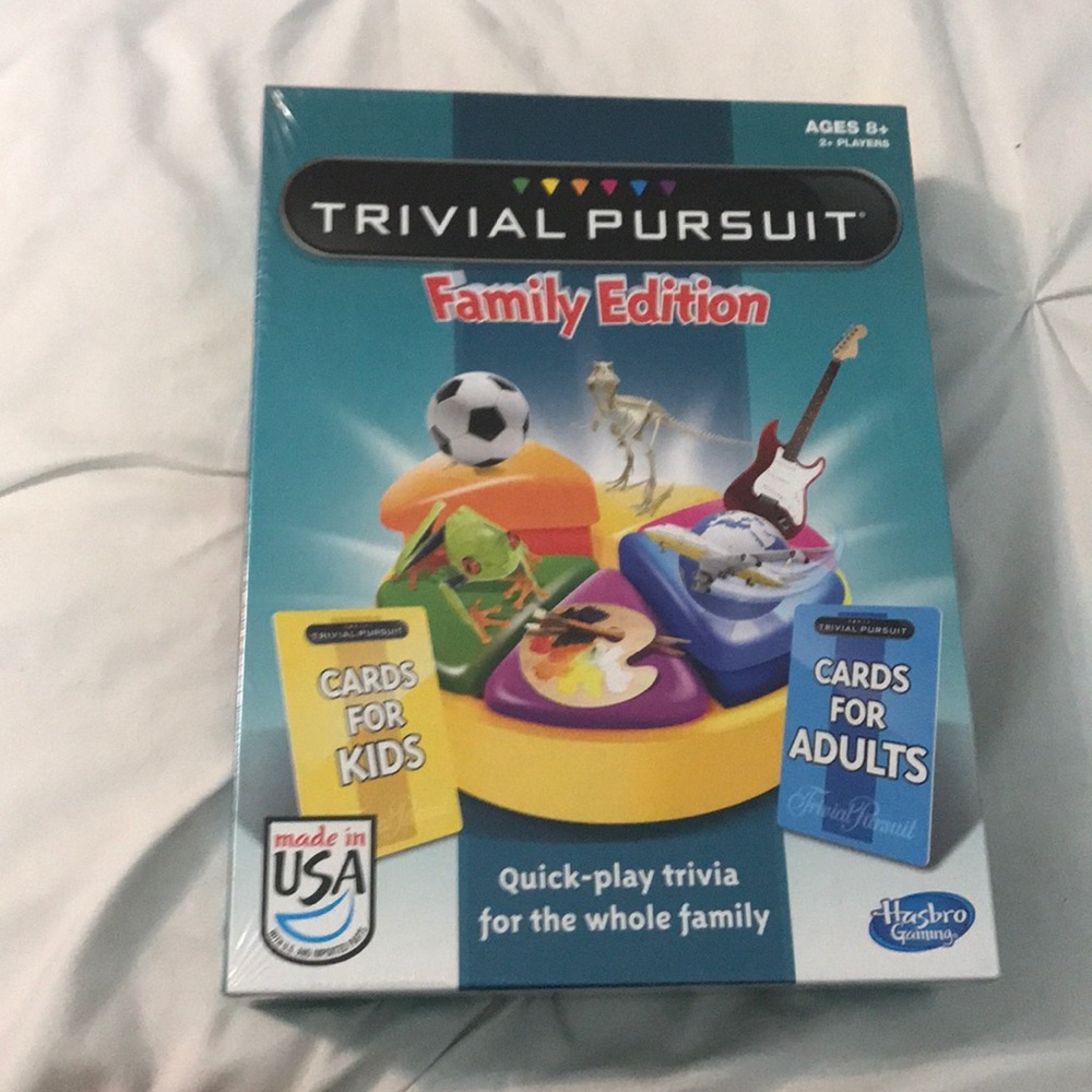 Never been opened trivial pursuit board game